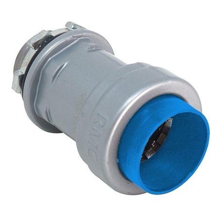 SOUTHWIRE SIMPush Conduit Box Connector, 34 in PushIn, 149 in OD, Metal 65078001